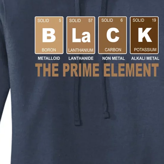 Black History Month Prime Element Women's Pullover Hoodie