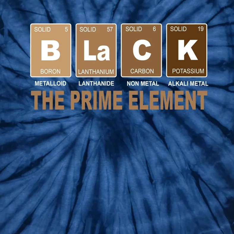 Black History Month Prime Element Tie-Dye T-Shirt