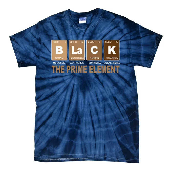 Black History Month Prime Element Tie-Dye T-Shirt