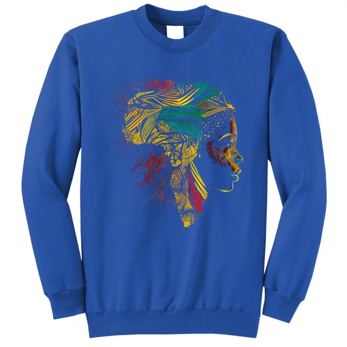 Black History Month Gift African American Ancestors' Roots Gift Tall Sweatshirt