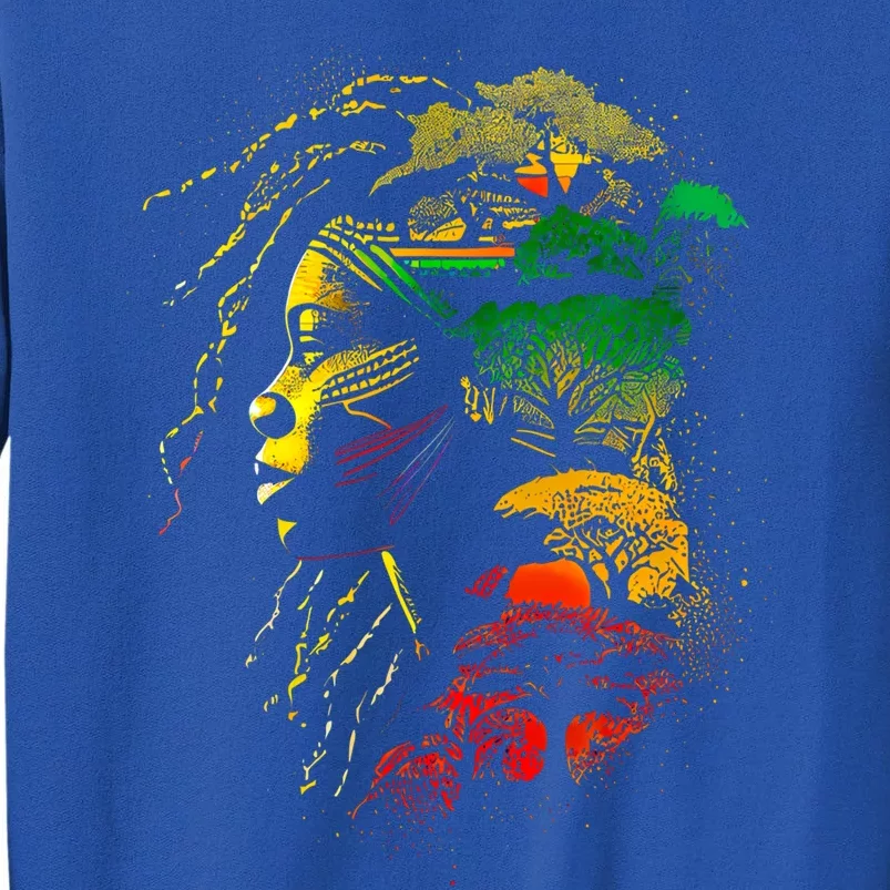 Black History Month Gift African American Ancestors' Roots Great Gift Tall Sweatshirt