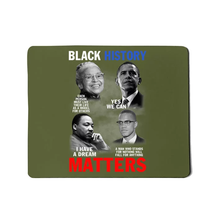 Black History Matterfor Black History Month Mousepad