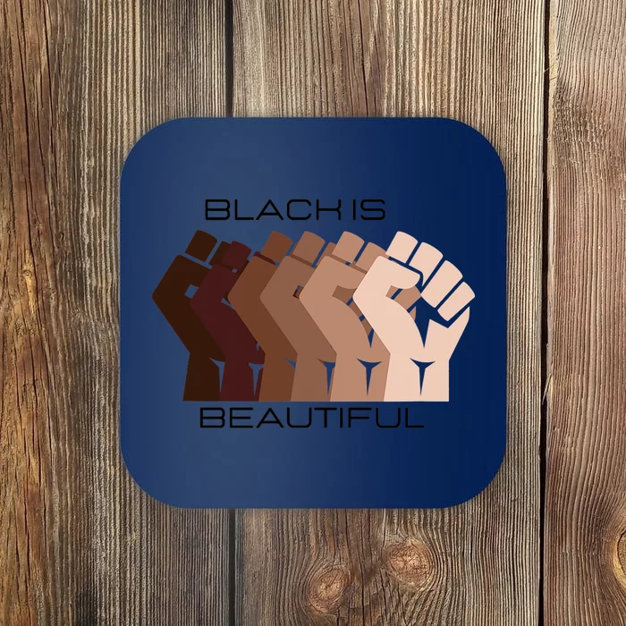 Black History Month Black Is Beautiful Coaster