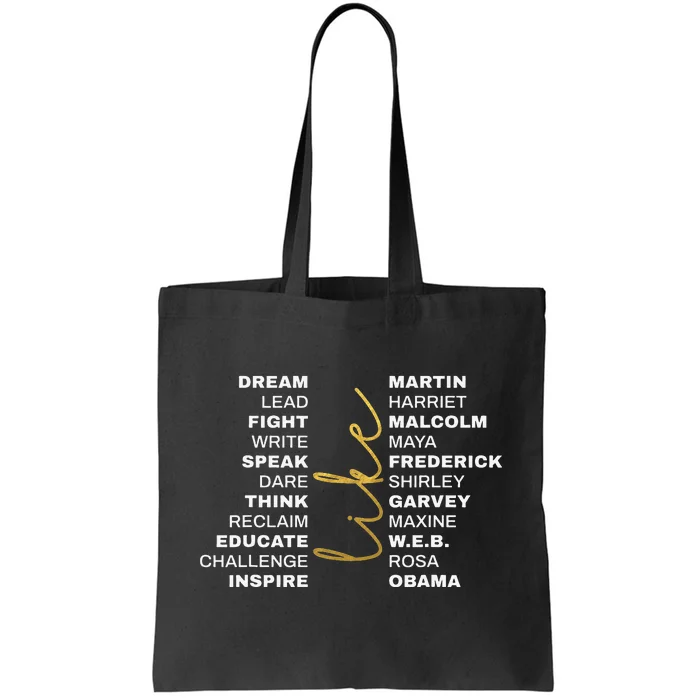 BLACK HISTORY Month Juneteenth African American Pride Tote Bag