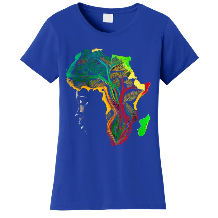 Black History Month Gift African American Ancestors' Roots Gift Women's T-Shirt