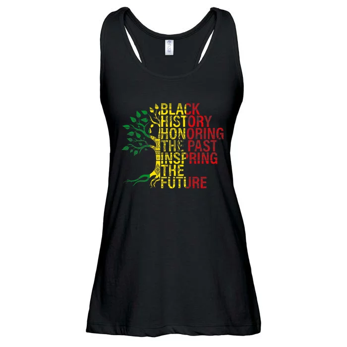 Black History Month Honoring Past Inspiring Future Ladies Essential Flowy Tank