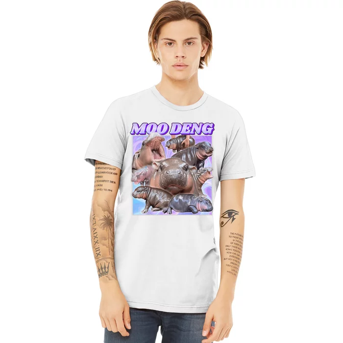 Baby Hippo Moo Deng Premium T-Shirt