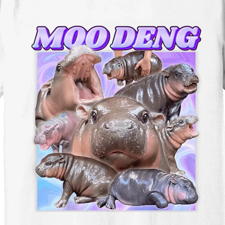 Baby Hippo Moo Deng Premium T-Shirt