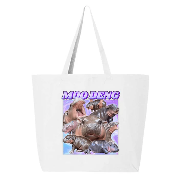 Baby Hippo Moo Deng 25L Jumbo Tote