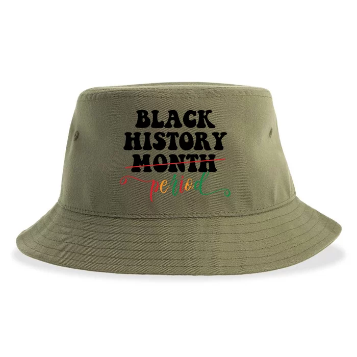 Black History Month Period Gift Sustainable Bucket Hat