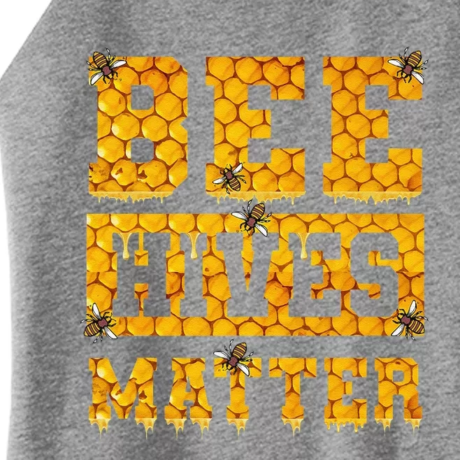 Bee Hives Matter Climate Change Earth Day Women’s Perfect Tri Rocker Tank