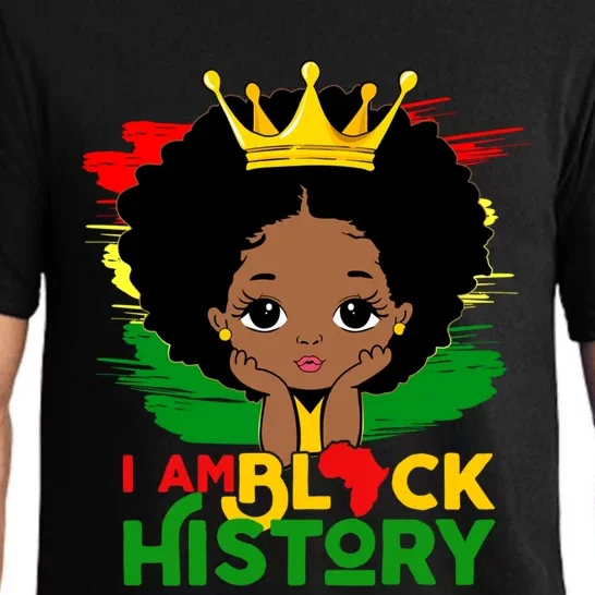 Black History Month Shirts Black Melanin Girl I Am Black History Pajama Set