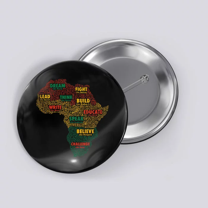 Black History Month African American Juneteenth Celebrations Button