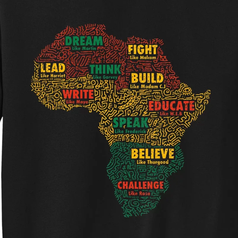 Black History Month African American Juneteenth Celebrations Tall Sweatshirt