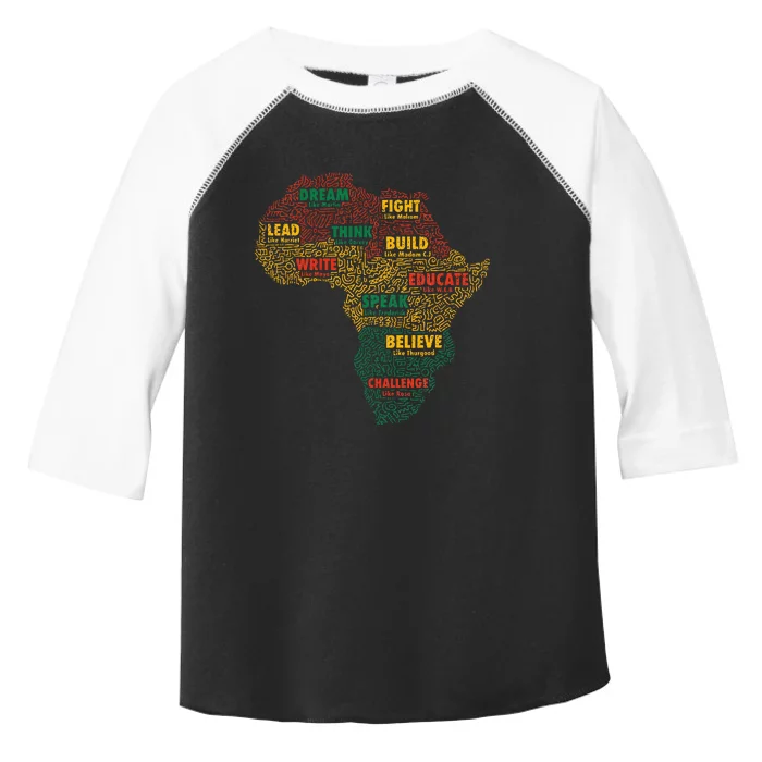 Black History Month African American Juneteenth Celebrations Toddler Fine Jersey T-Shirt