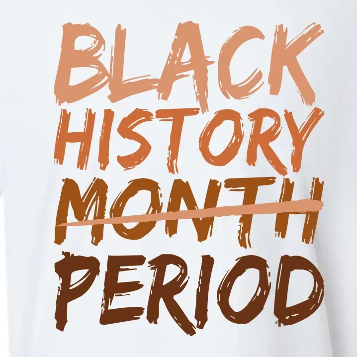 Black History Month Period African American Proud Sueded Cloud Jersey T-Shirt