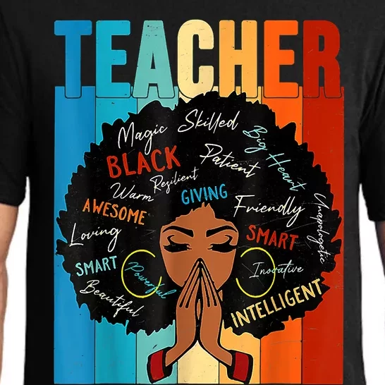 Black History Month Teacher Pajama Set