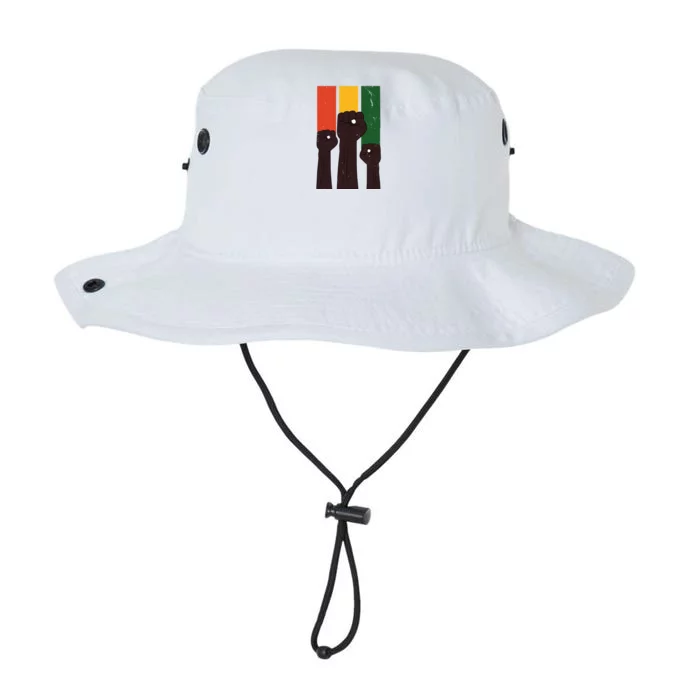 Black History Month Fist Pride Legacy Cool Fit Booney Bucket Hat