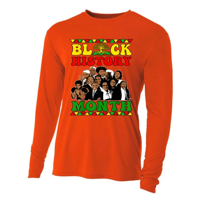 Black History Month Apparel Black Pride African American Cooling Performance Long Sleeve Crew