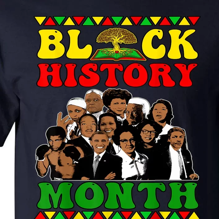 Black History Month Apparel Black Pride African American Tall T-Shirt