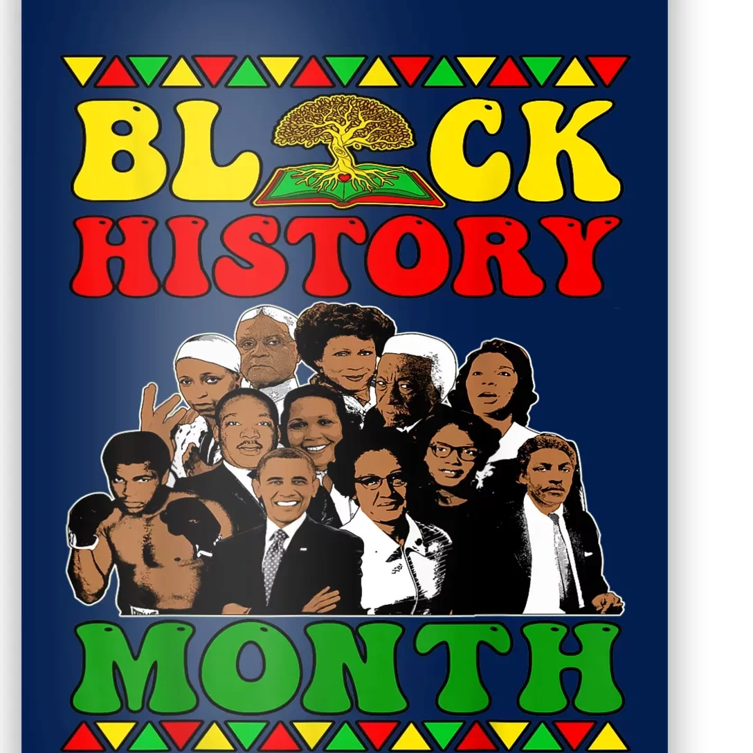 Black History Month Apparel Black Pride African American Poster