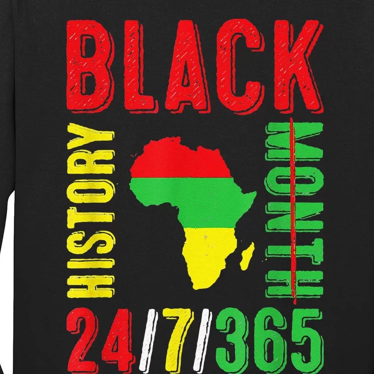 Black History Month 247365 Gift Pride African American Long Sleeve Shirt