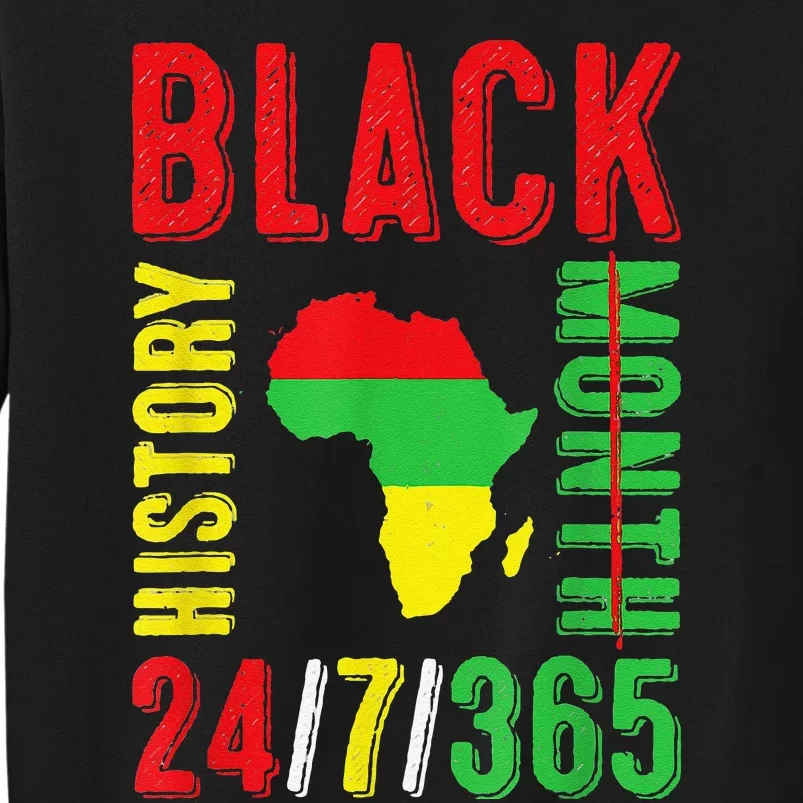 Black History Month 247365 Gift Pride African American Sweatshirt