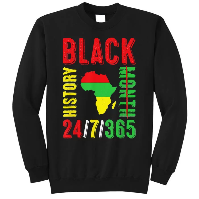 Black History Month 247365 Gift Pride African American Sweatshirt