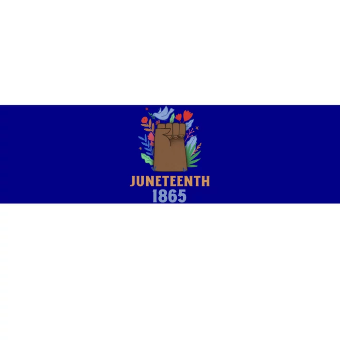 Black History Month 1865 Juneteenth Tees Black History Gift Bumper Sticker