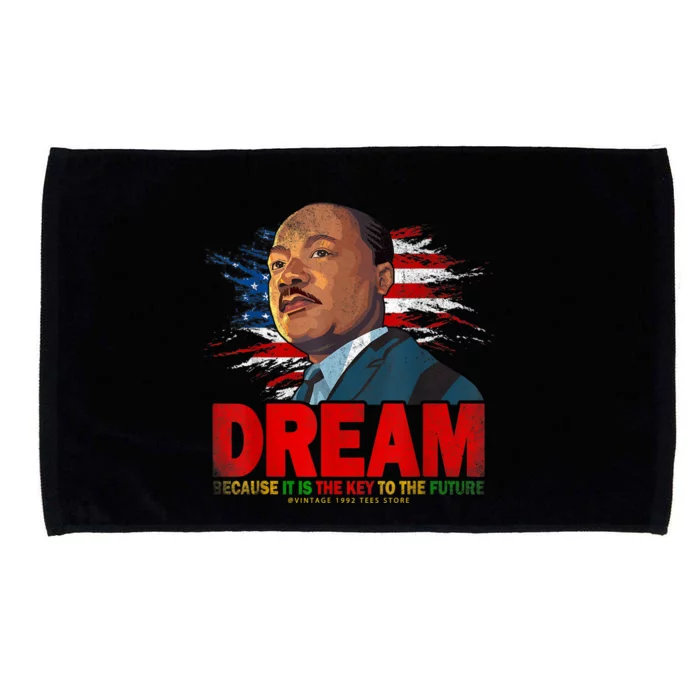 Black History Month Martin Have Dream Luther King Day Microfiber Hand Towel