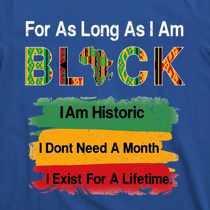 Black History Month Apparel Africa Map Kente Cloth T-Shirt