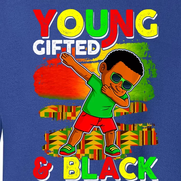 Black History Month Dope African Juneteenth Gift Toddler Sweatshirt