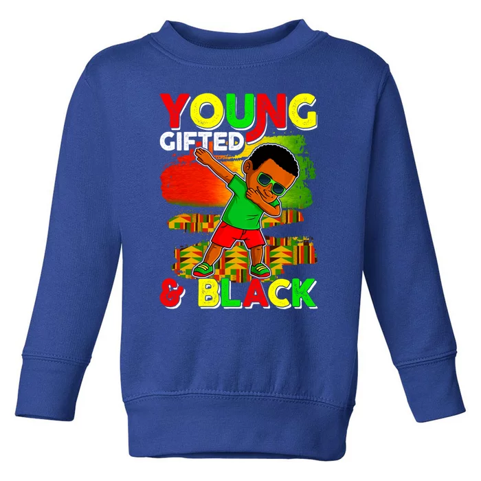 Black History Month Dope African Juneteenth Gift Toddler Sweatshirt