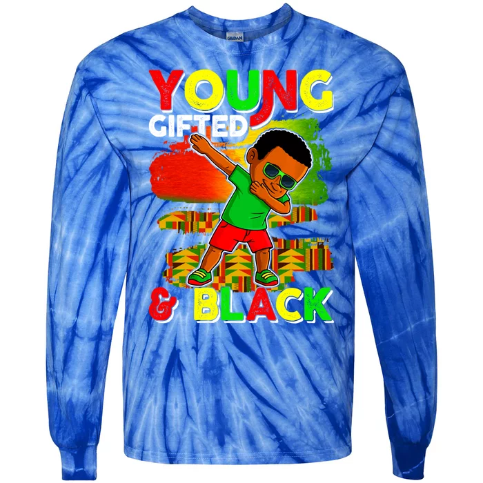 Black History Month Dope African Juneteenth Gift Tie-Dye Long Sleeve Shirt