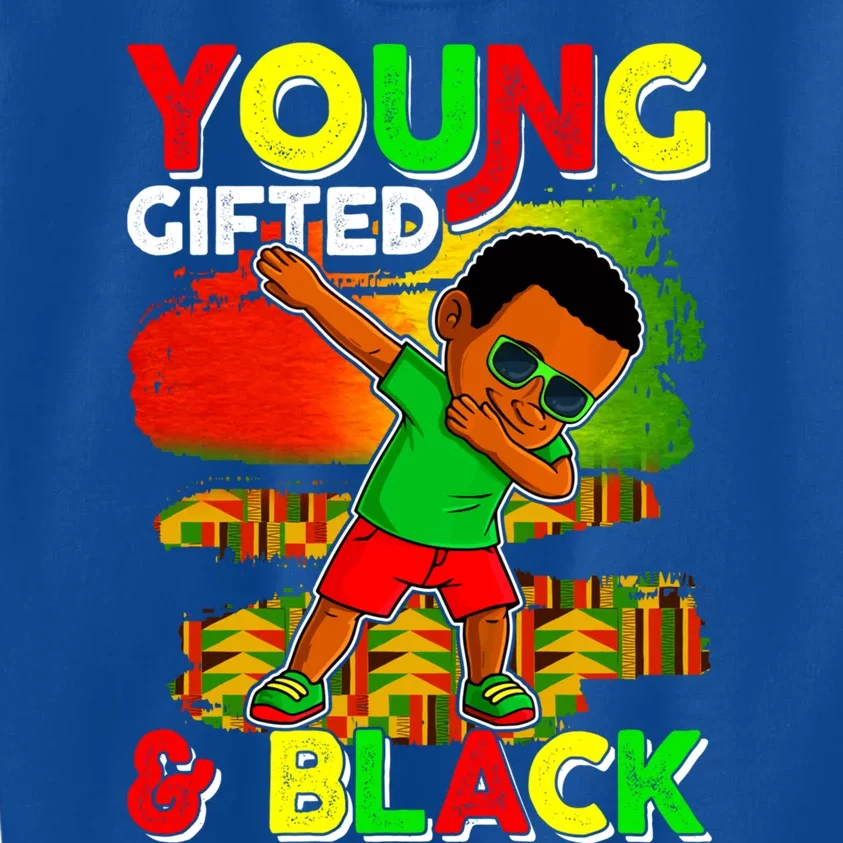 Black History Month Dope African Juneteenth Gift Kids Sweatshirt