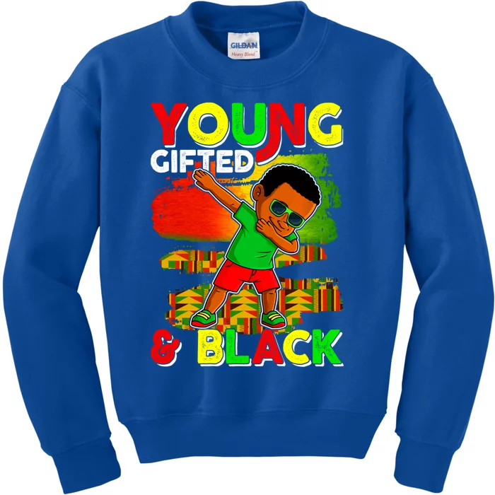 Black History Month Dope African Juneteenth Gift Kids Sweatshirt