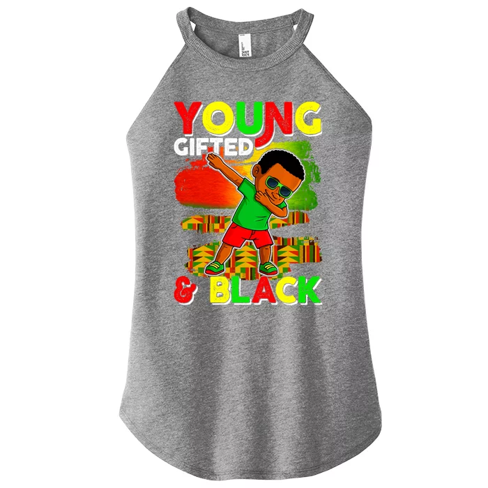 Black History Month Dope African Juneteenth Gift Women’s Perfect Tri Rocker Tank