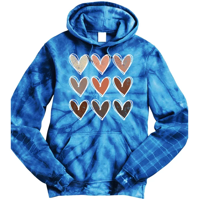 Beauty Has No Skin Tone Black History Melanin African Gift Tie Dye Hoodie