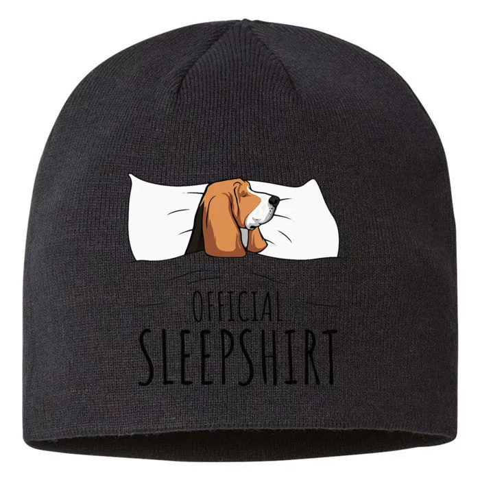 Basset Hound Official Sleep 8 1/2in Sustainable Knit Beanie