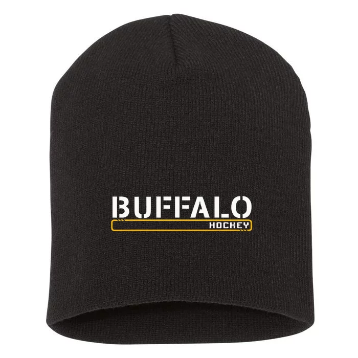 Buffalo Hockey Off Ice Training Fan Gear Short Acrylic Beanie