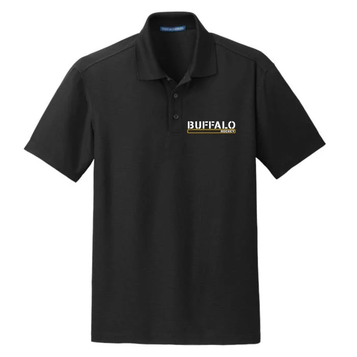 Buffalo Hockey | Off Ice Training Fan Gear Dry Zone Grid Performance Polo