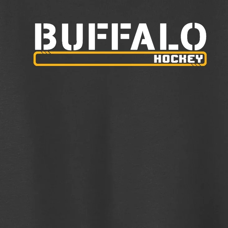 Buffalo Hockey | Off Ice Training Fan Gear Toddler T-Shirt