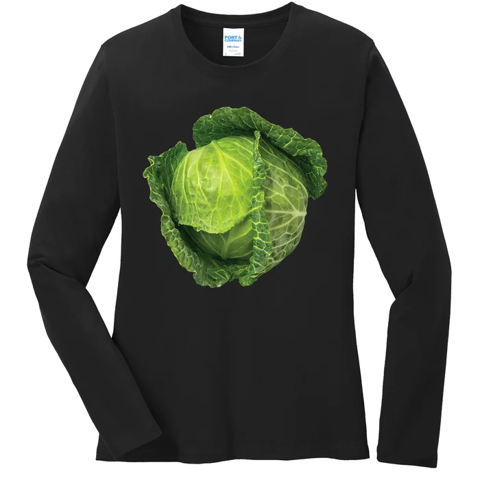 BLT Head of Lettuce Lazy Group Family Halloween Costume Ladies Long Sleeve Shirt