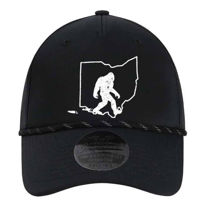 Bigfoot Hunter Ohio Retro Pride Performance The Dyno Cap