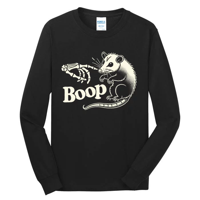 Boop Halloween Opposum Quirky And Cute Possum Tall Long Sleeve T-Shirt