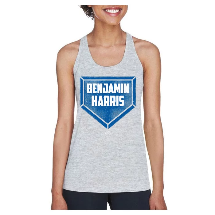 Benjamin Harris Prospect Baseball Fan Women's Racerback Tank