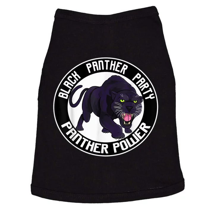 Black History Panther Party Doggie Tank