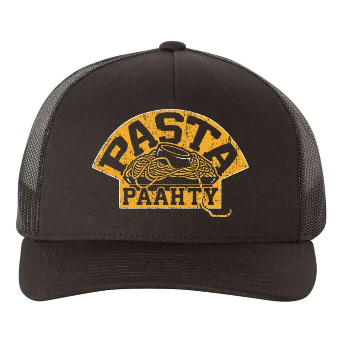 Boston Hockey Pasta Party Pasta Paahty Yupoong Adult 5-Panel Trucker Hat