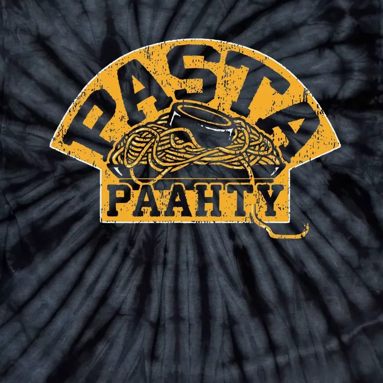 Boston Hockey Pasta Party Pasta Paahty Tie-Dye T-Shirt