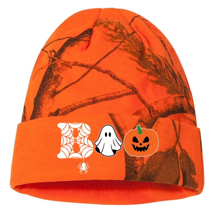 Boo Halloween Pumpkin Festive Kati - 12in Camo Beanie